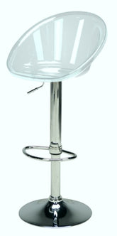 Sphere Modern Transparent Italian Bar Stool Model VGIGSPHERE-TRANS-BAR